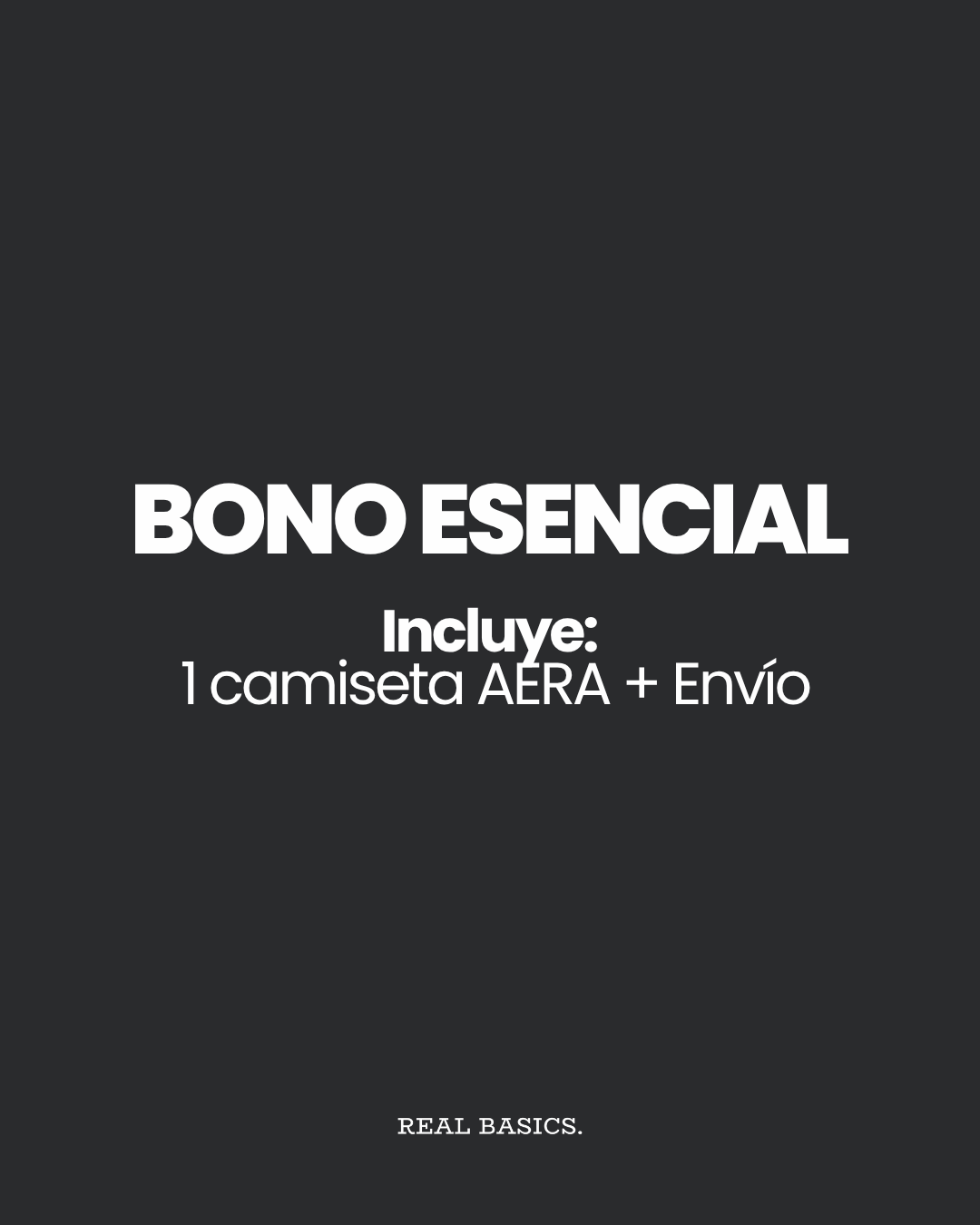 BONO ESENCIAL · 1 AERA + ENVÍO